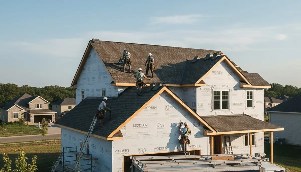Professional roof installation by vinyl siding contractors in Jacksonville, FL