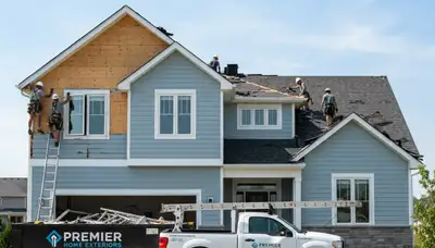 Vinyl siding installation and roof replacement in Jacksonville FL by Next Level Exteriors