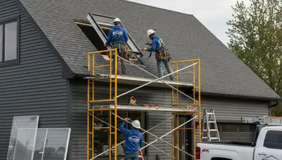 Vinyl siding and skylight installation by Next Level Exteriors in Jacksonville, FL