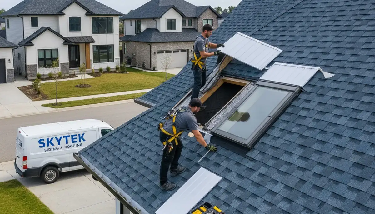 Vinyl siding and skylight repair by Next Level Exteriors in Jacksonville, FL