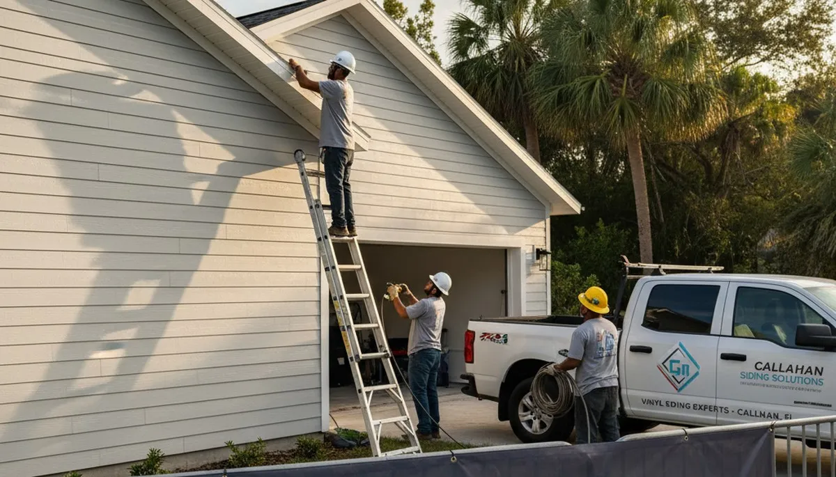 Professional vinyl siding contractors serving homes in Jacksonville, FL