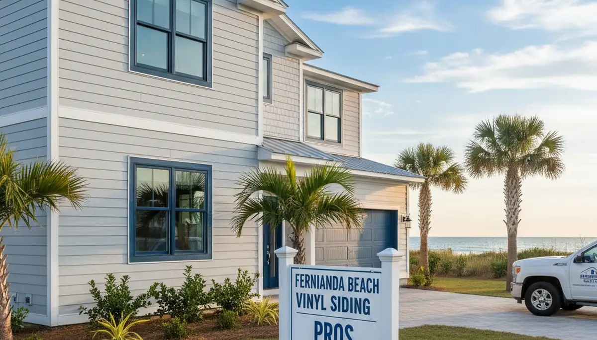 Professional vinyl siding installation on home exterior in Jacksonville, FL