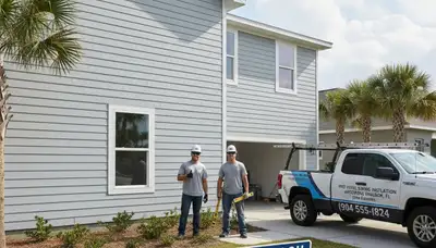 Professional vinyl siding installation by expert contractors in Jacksonville, FL
