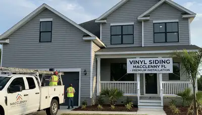 Professional vinyl siding installation on home exterior in Jacksonville, FL