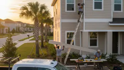 Vinyl siding contractor in Jacksonville, FL for home exterior installation and replacement