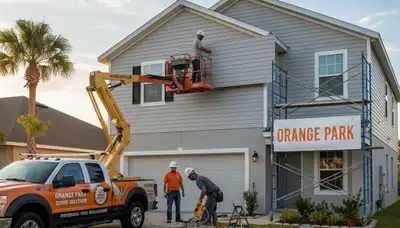 Professional vinyl siding installation on home exterior in Jacksonville, FL