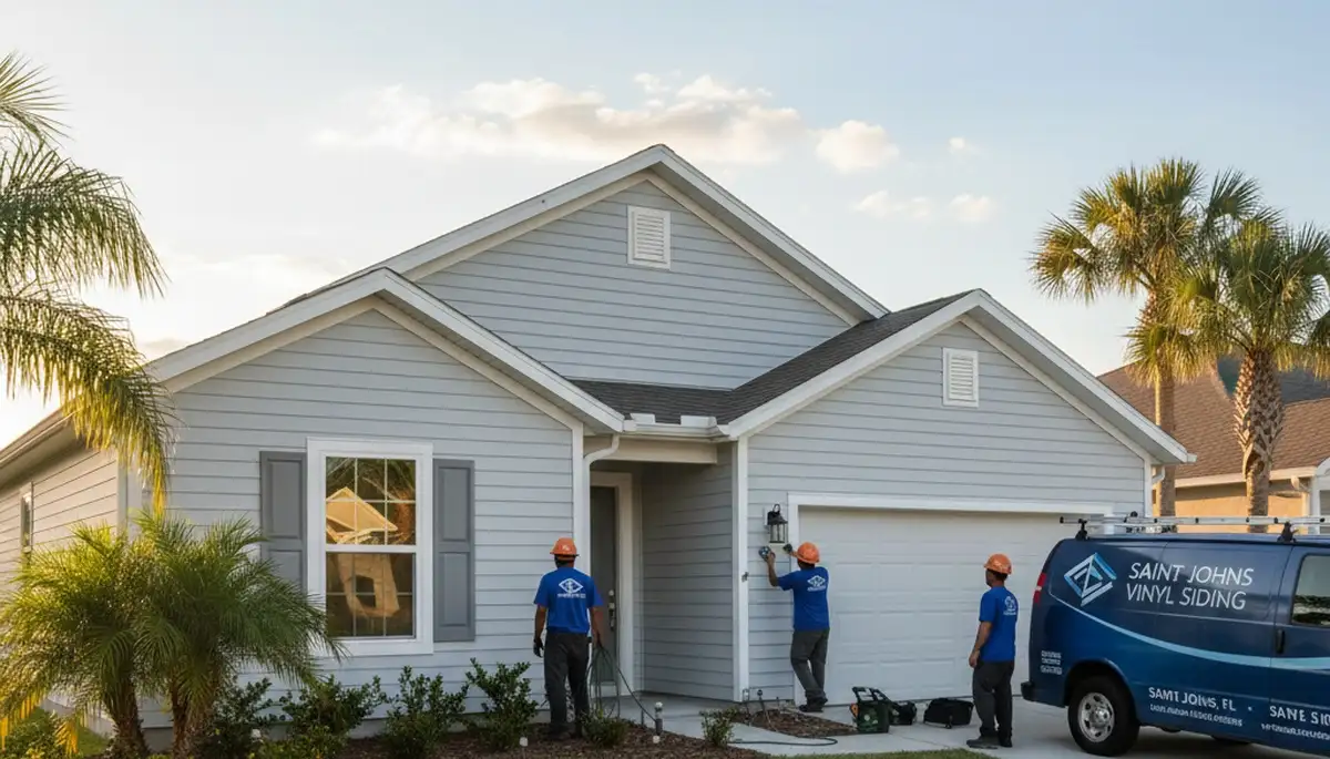 Professional vinyl siding installation by expert contractors in Jacksonville, FL