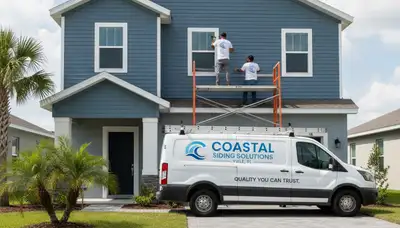 Vinyl siding installation by local contractors in Jacksonville FL homes