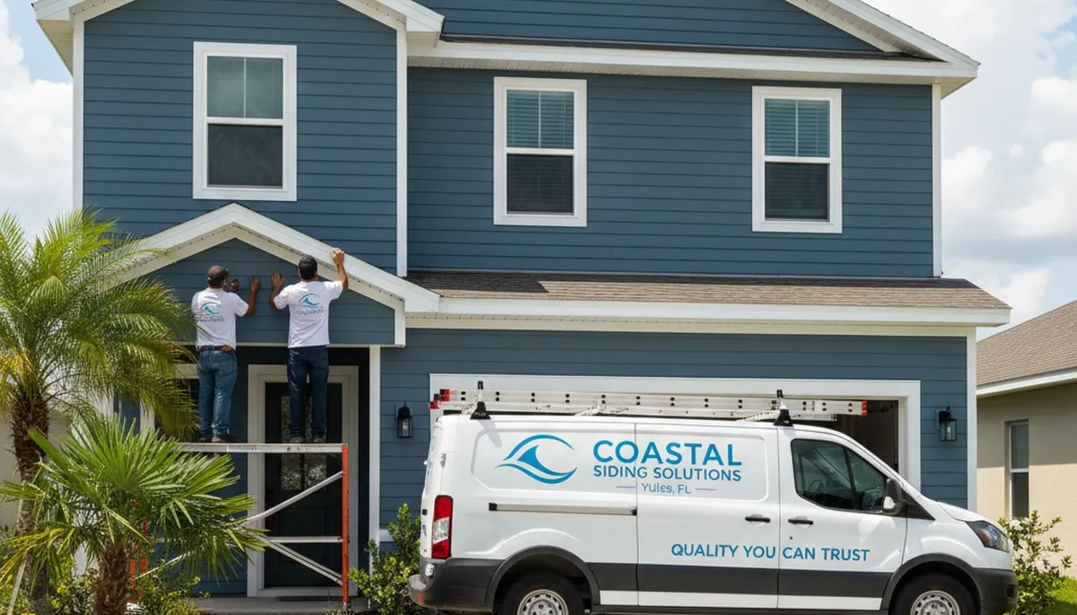 Professional vinyl siding installation by contractors in Jacksonville, FL