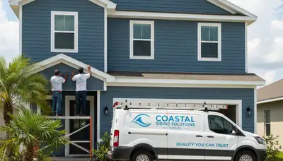 Professional vinyl siding installation by contractors in Jacksonville, FL