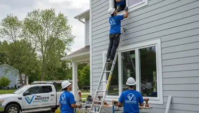 Professional window installation by vinyl siding experts in Jacksonville, FL homes